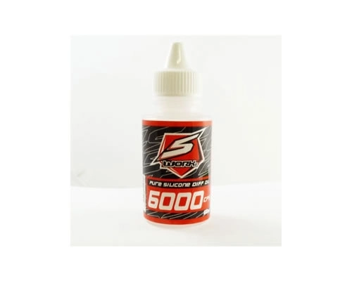 SWORKz silikonový olej pro diferenciál 6000Cps, 60ml, 1 ks.
