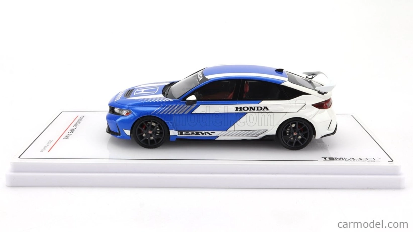 Truescale Honda Civic Type R 2023 1:43 modrá biela