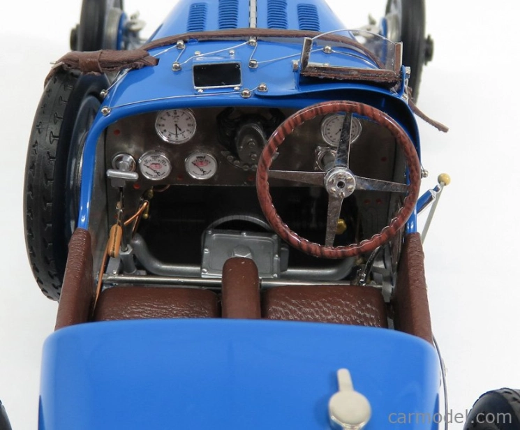 Cmc Bugatti T35 N 30 With Driver Figure 1924 1:18 Blue