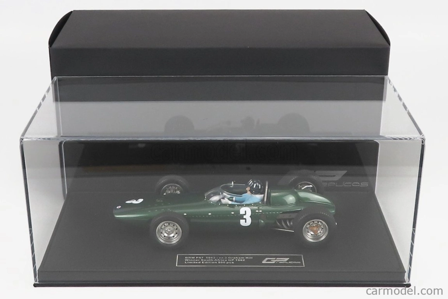 Gp-replicas BRM F1 P57 Brm Team N 3 Graham Hill 1:18, tmavě zelená