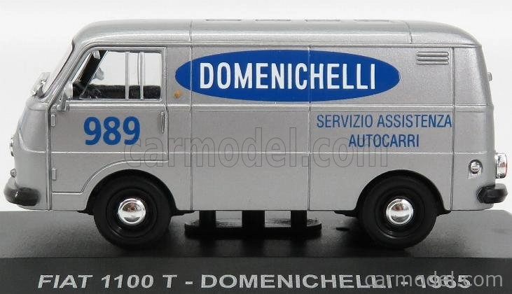 Edicola Fiat 1100t Van Servizio Assistenza Autocarri Domenichelli 1965 1:43 Strieborná