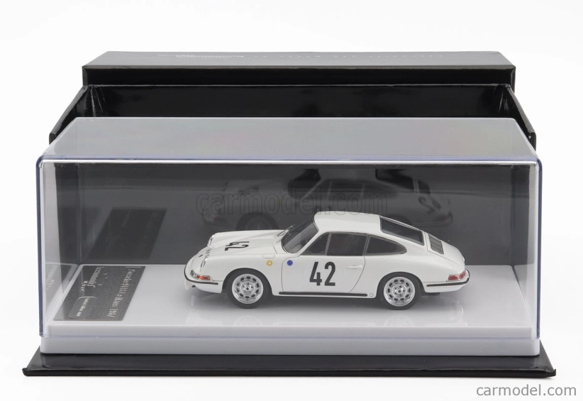 Tecnomodel Porsche 901 911 S Team Auguste Veuillet N 42 24h Le Mans 1967 R.buchet - H.linge 1:43 Biela