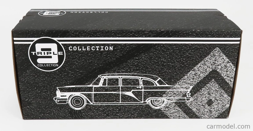 Triple9 GAZ 13 Seagull Chaika 1959 1:18 Tmavě Červená Bílá