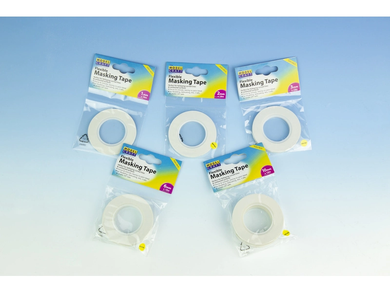 Maskovacia páska Modelcraft flexibilná 6 mm (2x 18 m)