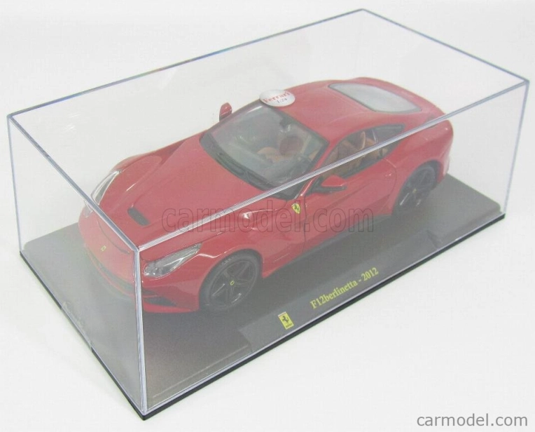 Edicola Ferrari F12 Berlinetta 2012 - Con Vetrina - With Showcase 1:24 Red