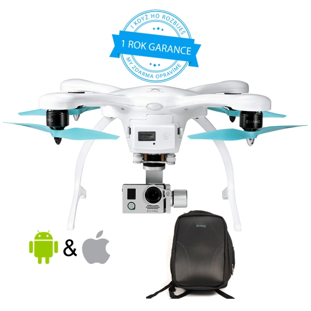 EHANG GHOSTDRONE 2.0 Aerial, bílá + batoh