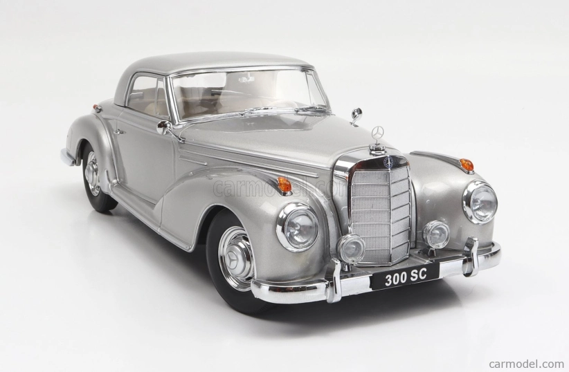 Kk-scale Mercedes benz 300s Coupe (w188) 1955 1:18 Silver