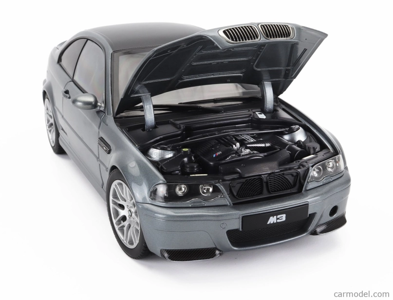 Norev BMW radu 3 M3 Csl (e46) Coupe 2003 1:18 Carbon Grey