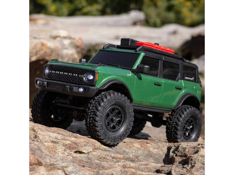 RC auto Axial SCX24 Ford Bronco 2021 1:24 4WD RTR, zelená