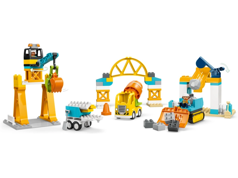 LEGO DUPLO - Stavenisko a vozidlá 3 v 1