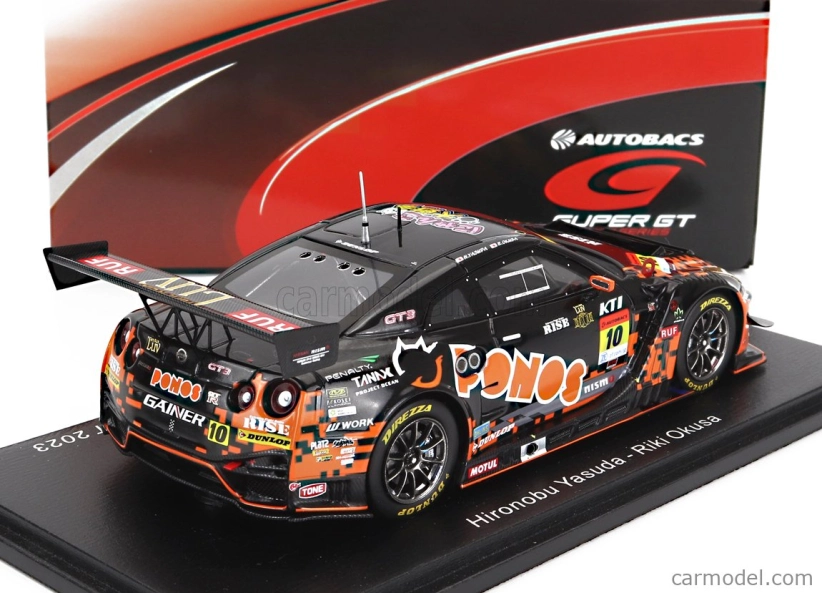 Spark-model Nissan Gt-r Nismo Team Ponos Gainer N 10 Gt300 Class