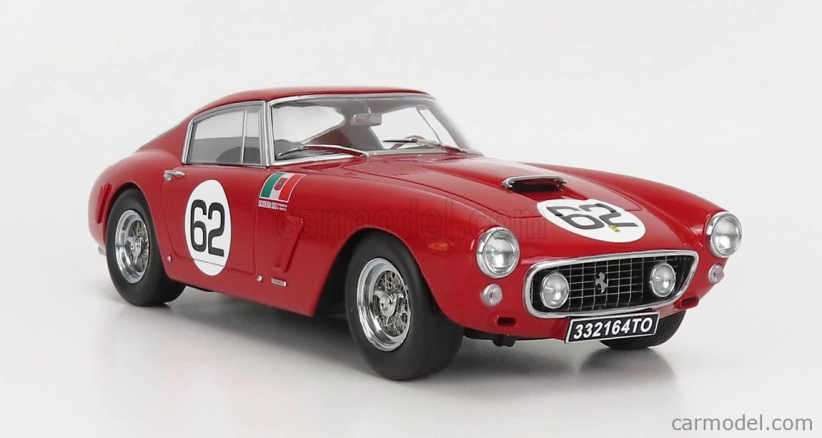 Kk-scale Ferrari 250gt Swb Coupe N 62 Winner Monza 1960 C.m.abate 1:18 Red