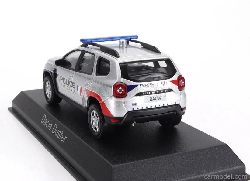 Norev Dacia Duster Police Nationale 2021 1:43 Strieborná