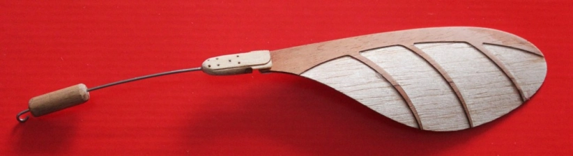 Stavebnica modelu na gumový pohon Sparrow rozpätie krídel 495 mm Hiesb.