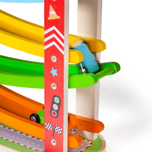 Bigjigs Toys Drevená autodráha
