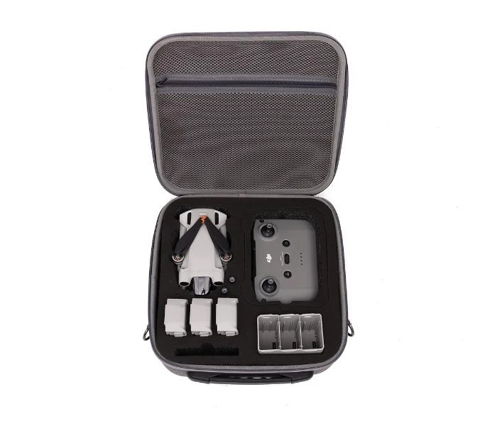 DJI MINI 3 Pro – Sivé nylonové puzdro s ramenným popruhom