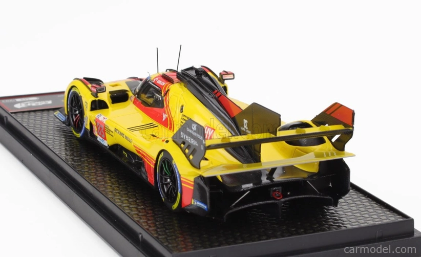 Bbr-models Ferrari 499p 3.0l Turbo V6 Team Af Corse N 83 24h Le Mans 2024 Robert Kubica - Robert Shwartzman - Yifei Ye 1:43 Žltá červená