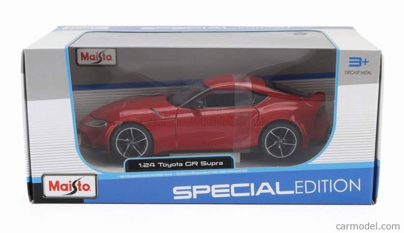 Maisto Toyota Supra Gr Coupe 2022 1:24 Red