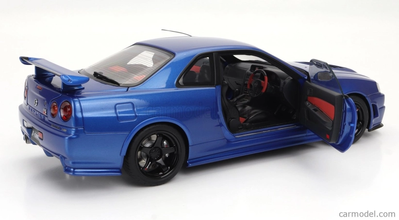 Autoart Nissan Skyline Gt-r (r34) Z-tune 2002 1:18 Bayside Blue