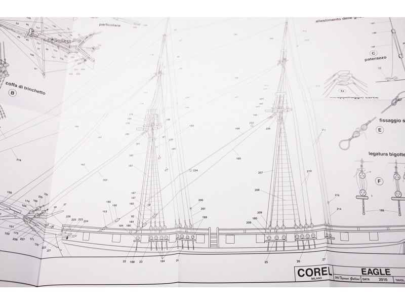 COREL Eagle briga 1812 1:85 kit