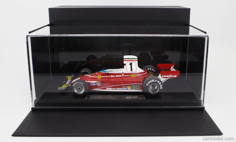 Gp-repliky Ferrari F1 312t N 1 Winner Brazilian Gp 1976 Niki Lauda 1:18 Červená