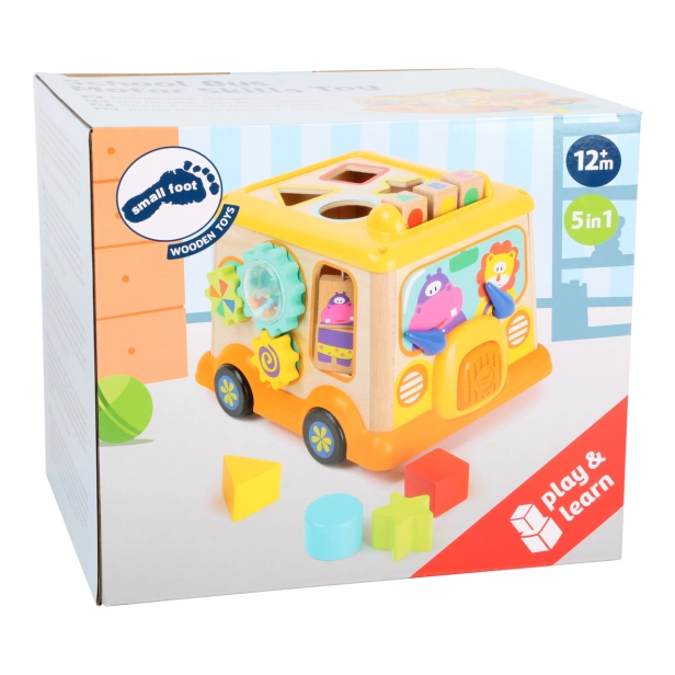 Malý nožný motorový školský autobus Cube