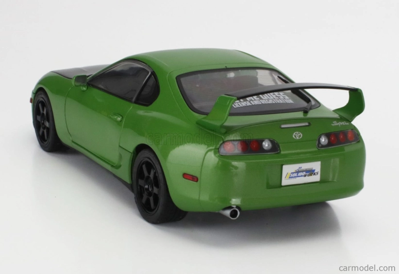 Solido Toyota Supra Mkiv (a80) Coupe 1993 1:18 Zelená čierna