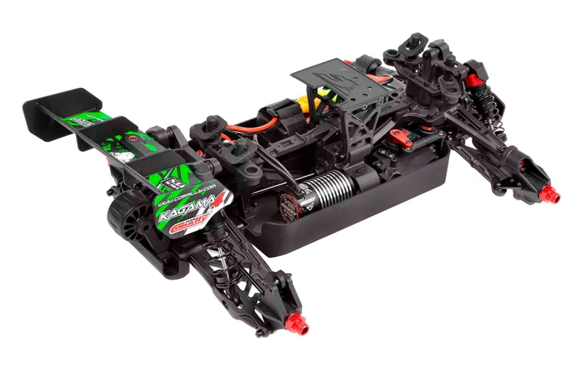 RC auto PUNISHER-4 Monster Truck 4WD 3-4S RTR, zelená