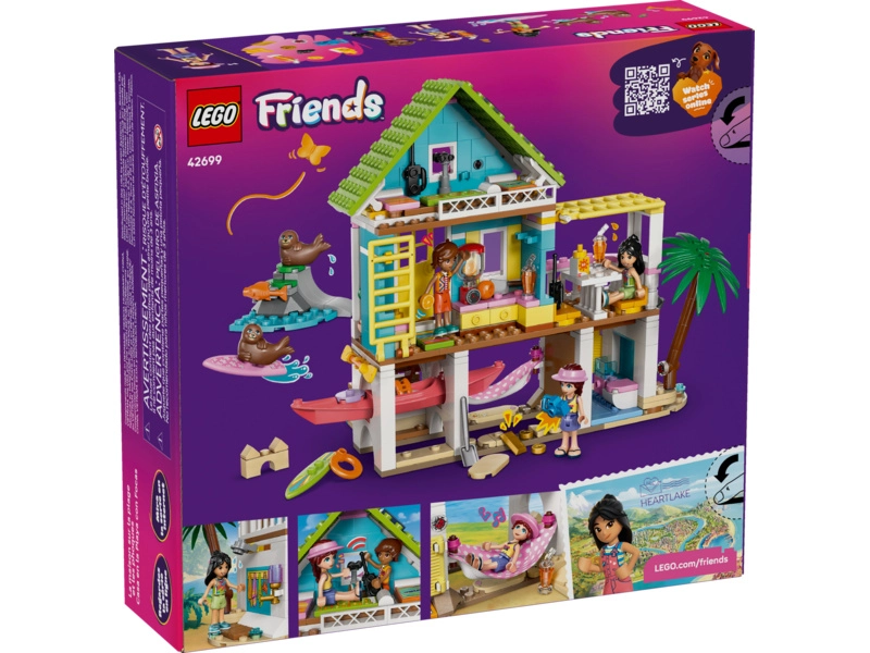 LEGO Friends - Plážový dom s tuleňmi