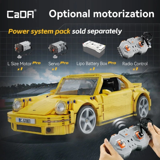 RC stavebnice RUF CTR Yellowbird