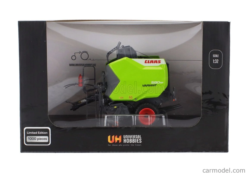 Univerzálne hobby Claas Rotopressa Variant 580 Rf 1:32 Zeleno-sivé