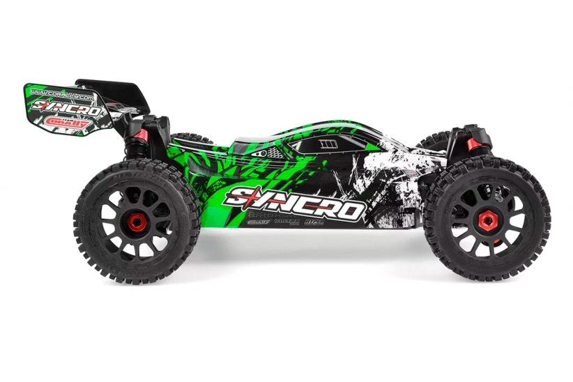 RC auto SYNCRO – BUGGY 2WD 3-4S – RTR, zelená