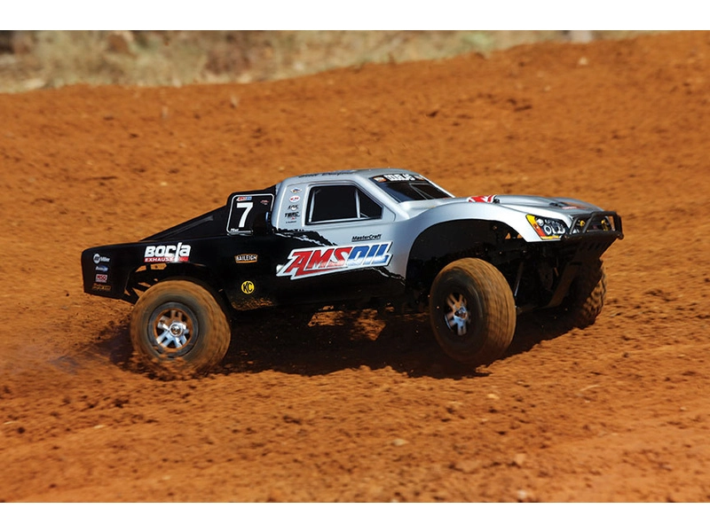 RC auto Traxxas Nitro Slayer 1:8 TQi RTR, modrá