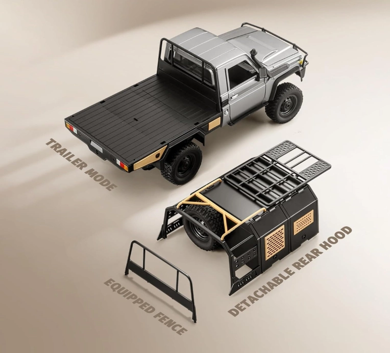 BAZAR - RC auto Land Cruiser Supertourer Toyota, černá