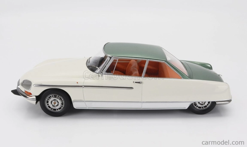 Norev Citroen Ds21 Le Leman 1968 1:18 Ivory Green Met