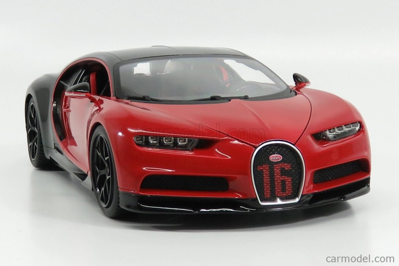 Bburago Plus Bugatti Chiron Sport 1:18 červená