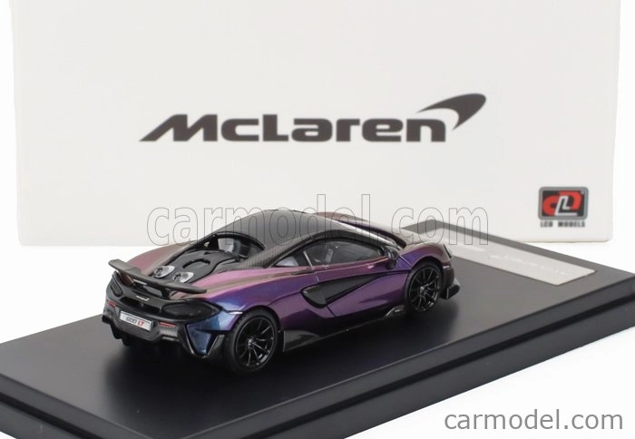 Lcd-model Mclaren 600lt 2018 1:64 Chameleon Fialový