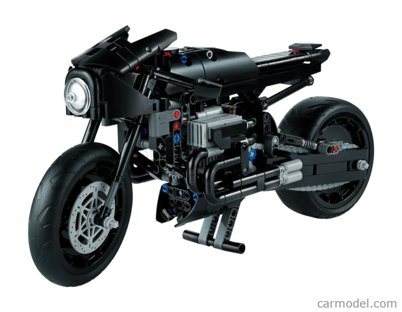 Lego Batman Lego Technic - Batman Batcycle - Motorka - The Batman Movie - 641 dielikov čierna