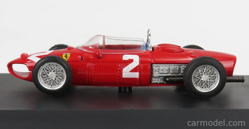 Brumm Ferrari F1 156 N 2 Winner Usa Gp Phil Hill 1961 World Champion 1:43 Red