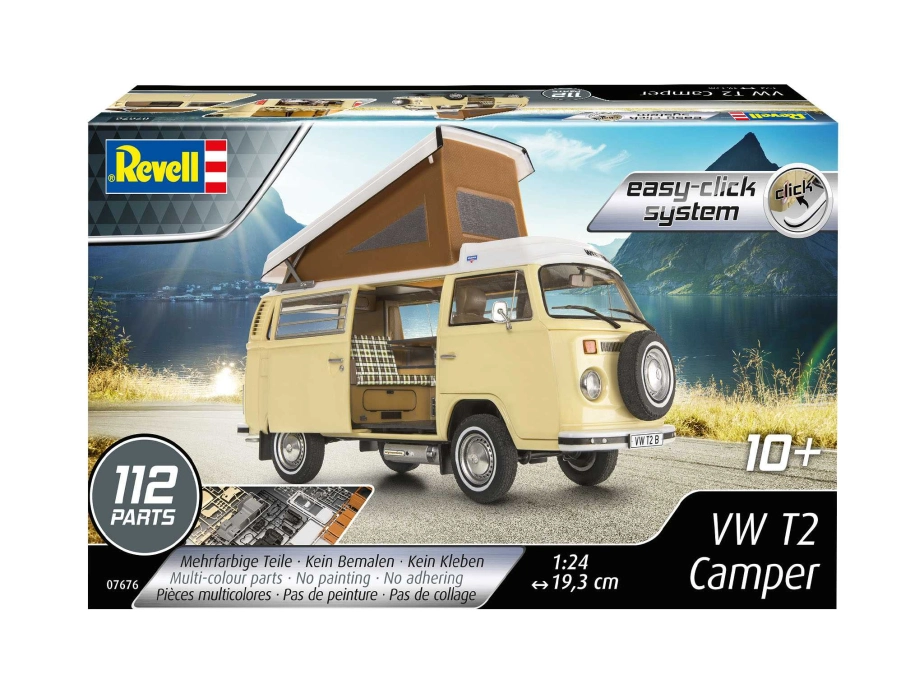 Revell EasyClick – Volkswagen T2 Camper (1:24)