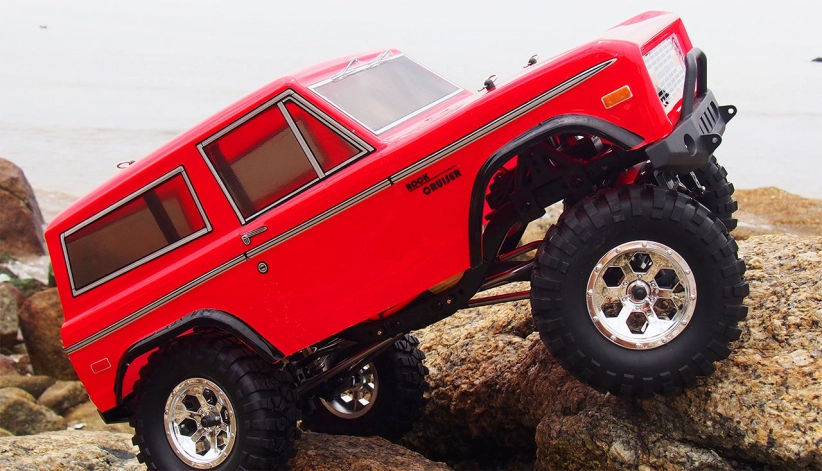 RC auto Bronco AMX Rock Cruiser Crawler 4WD 1:10