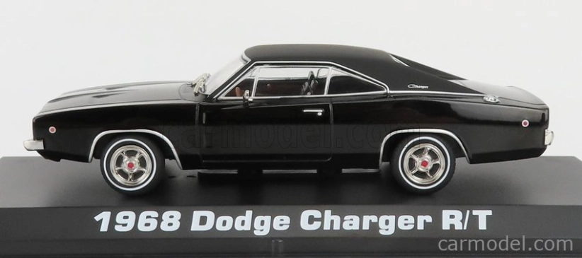 Greenlight Dodge Charger R/t Coupe 1968 - John Wick Movie 2014 1:43 Black