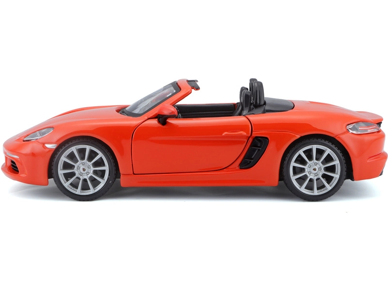 Bburago Porsche 718 Boxster 1:24 oranžová
