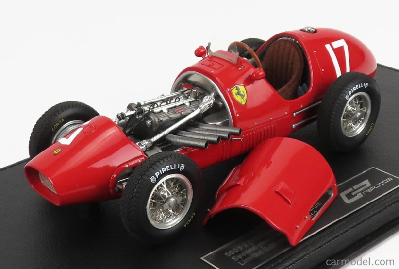 Repliky Ferrari F1 500 F2 Scuderia Ferrari N 17 2nd British Gp 1952 Piero Taruffi 1:18 Red