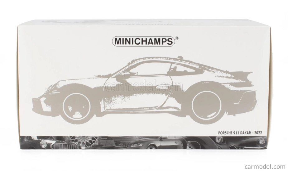 Minichamps Porsche 911 992 Dakar Coupe 2022 1:18 Blue