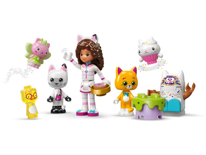 LEGO Gabyho čarovný domček - Cukrová hora a mačacia záhrada