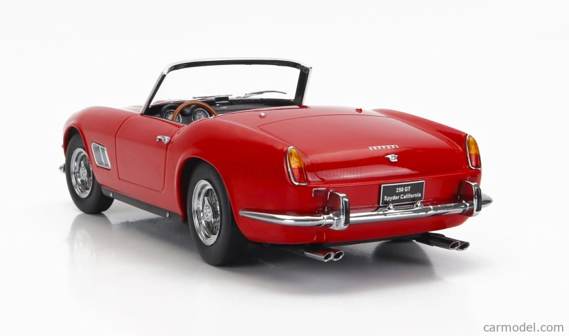 Kk-scale Ferrari 250gt California Spider With Hard-top 1960 1:18 Červená Černá