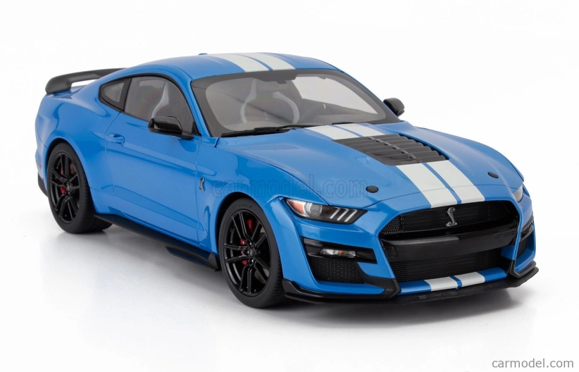 Autoart Ford usa Mustang Shelby Gt500 Coupe 2023 1:18 Gribber Blue