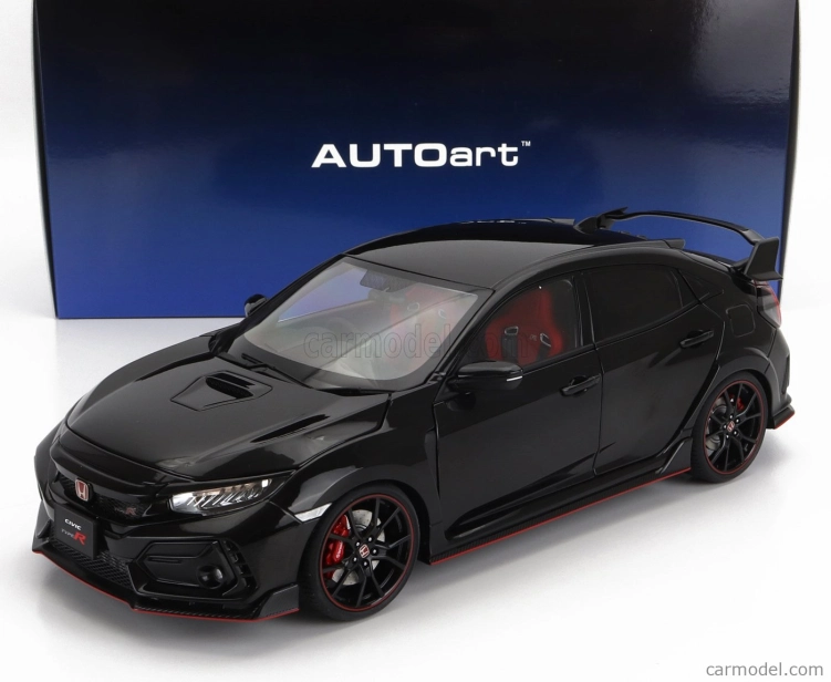 Autoart Honda Civic Type R (fk8) 2021 1:18 čierna