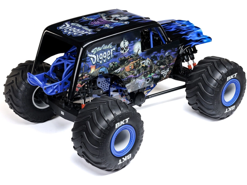 RC auto Losi LMT Monster Truck 2.0 1:8 4WD RTR Grave Digger